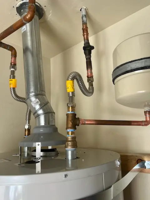 Water heater installation and plumbing repair in Pleasant View